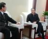 美国专案管理学会 理事长 与 河南省 副省长 商谈 协办大学