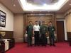 Professor Wei visited a military base for project management training